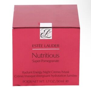 Estee Lauder Nutritious Super Pomegranate Radiant Energy Night Creme Mask 1.7 oz